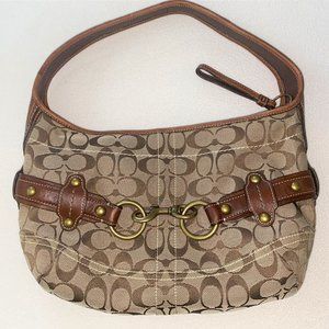 Coach Ergo Signature Hobo Shoulder Bag